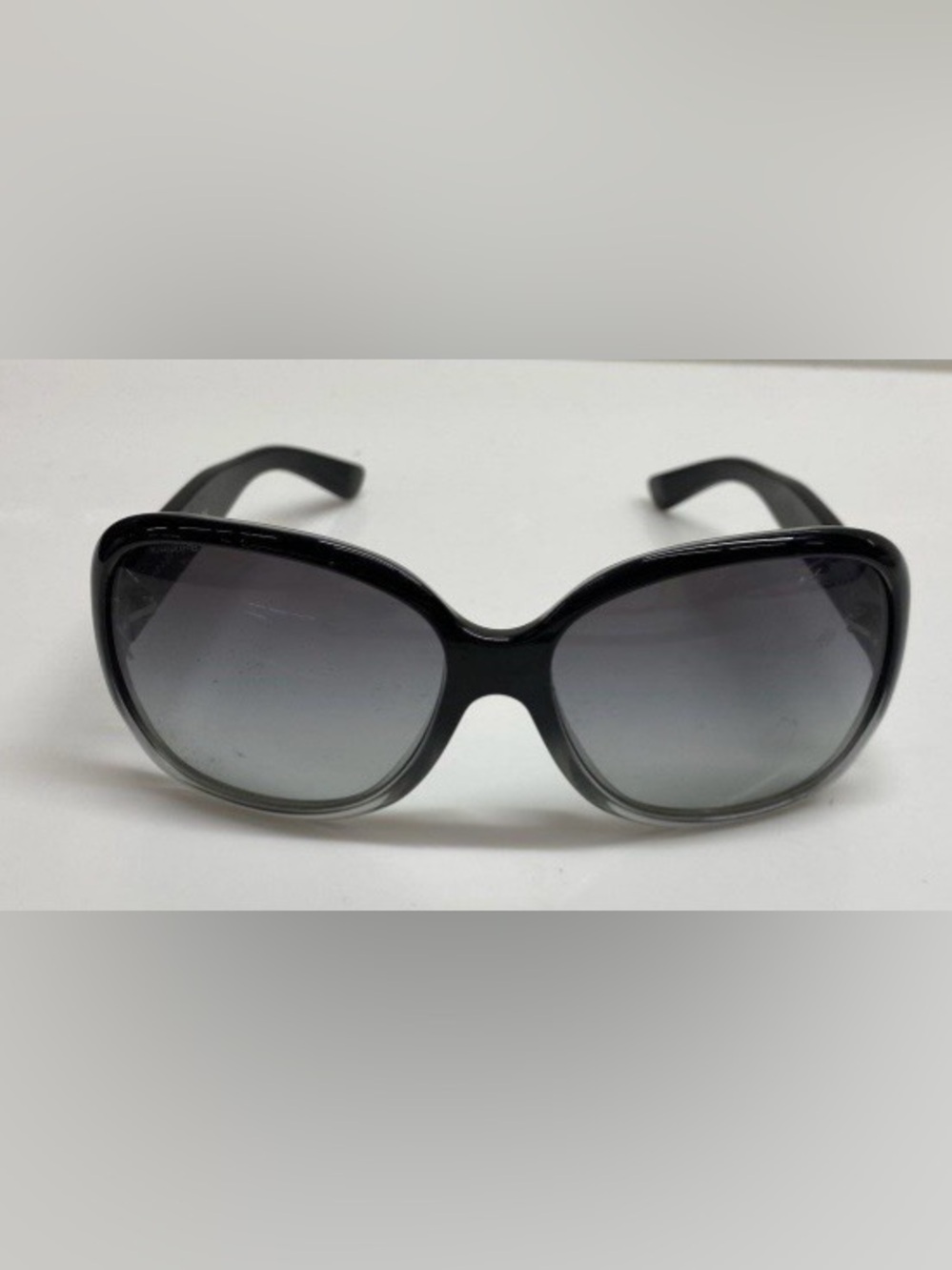 Prada Black Gradient Lenses Women's Sunglasses w Certificate of Authenticity